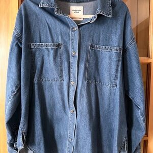 Abercrombie & Fitch | Blue Denim Shirt